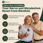 ALA 600mg Capsules with ALCAR & Chromium - 60 Ct