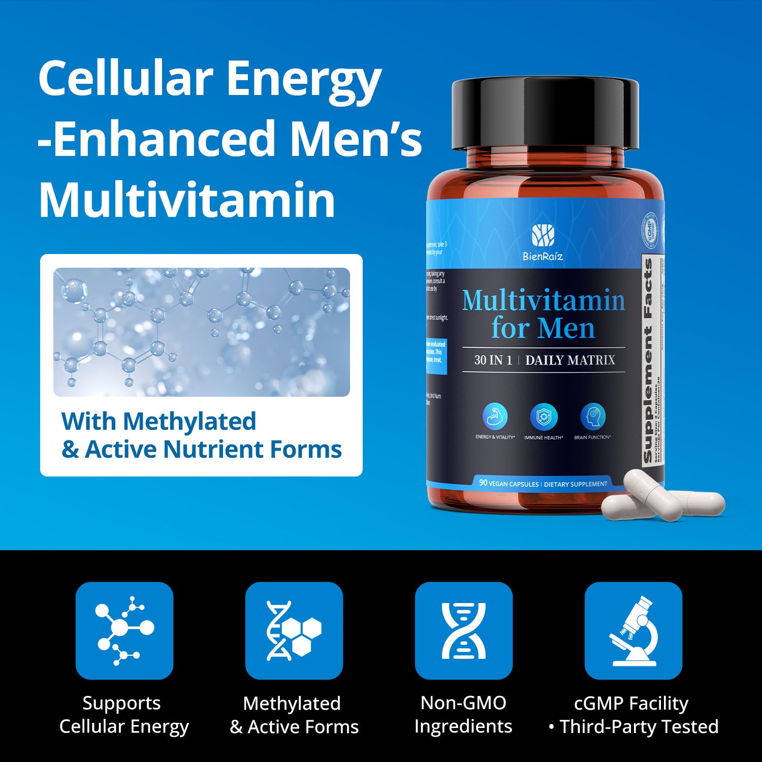 Men’s Multivitamin for Daily Energy & Wellness