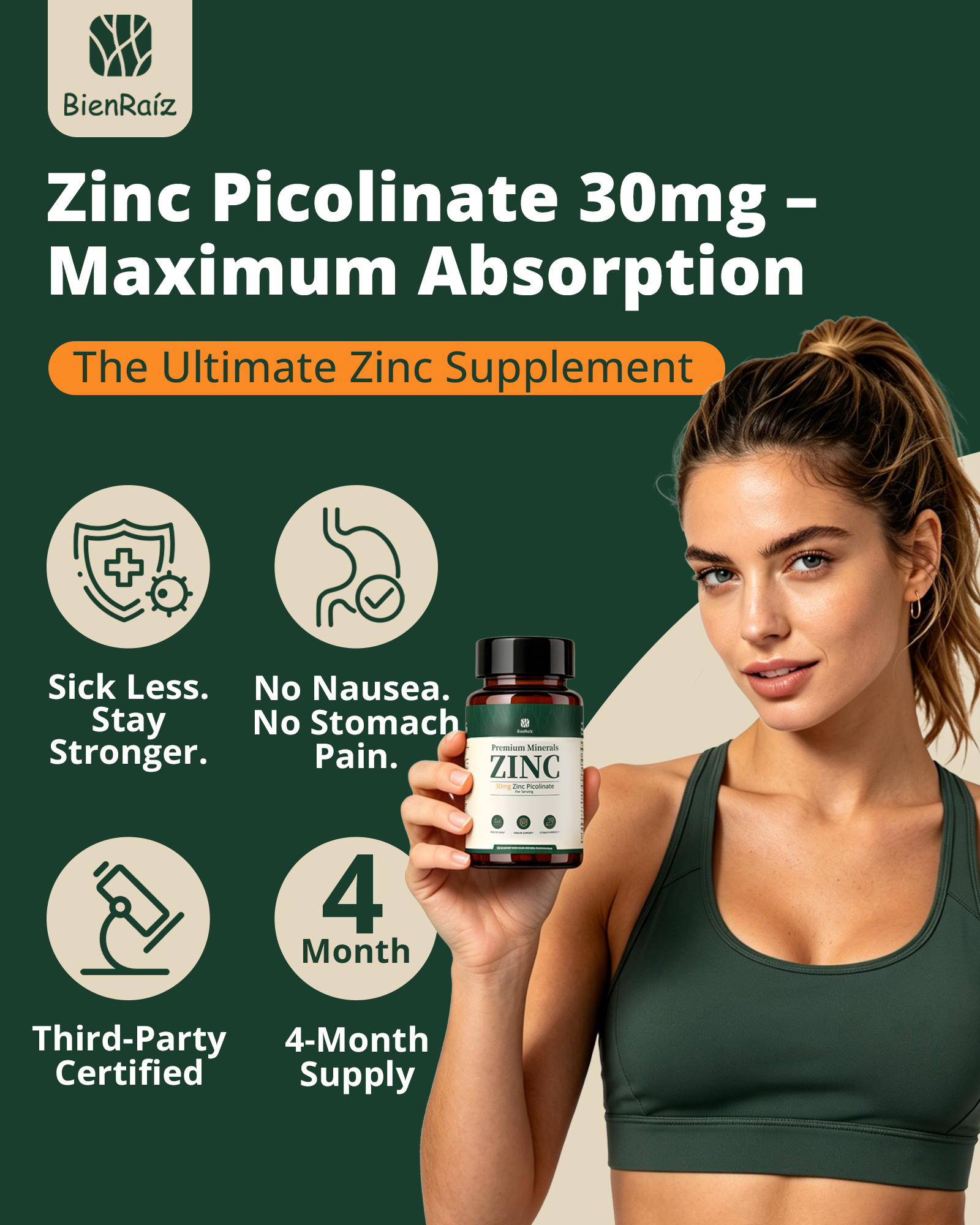 Zinc Picolinate 30mg