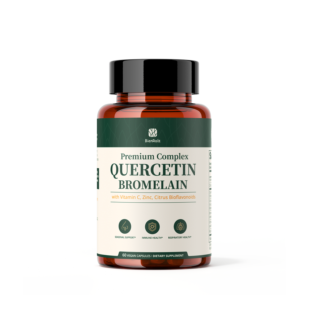 Quercetin 600mg with Bromelain, Vitamin C & Zinc