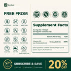 Vitamin D3 5000 IU Softgels, Sunflower Oil, Immune & Bone Support, 120 Caps