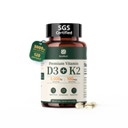 Vitamin D3 K2 5000 IU 100mcg MK-7
