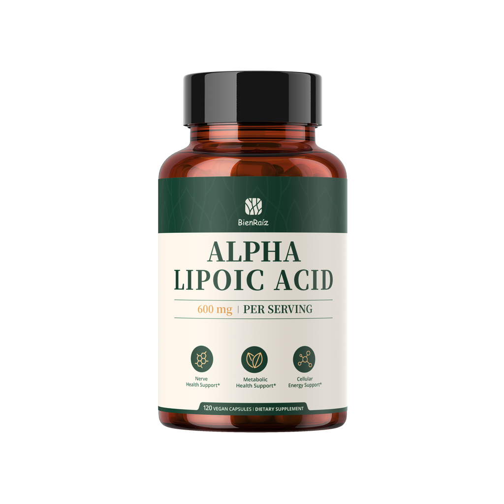 ALA 600mg Capsules with ALCAR & Chromium - 60 Ct