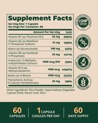 Premium Methylated Vitamin B Complex